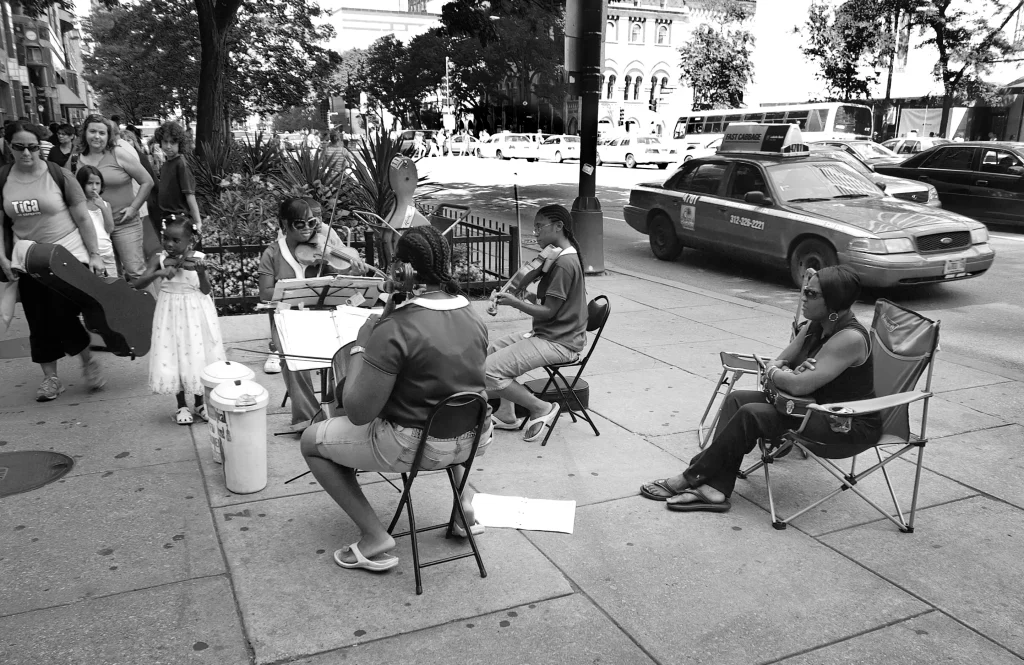 chicago concert de rue 1