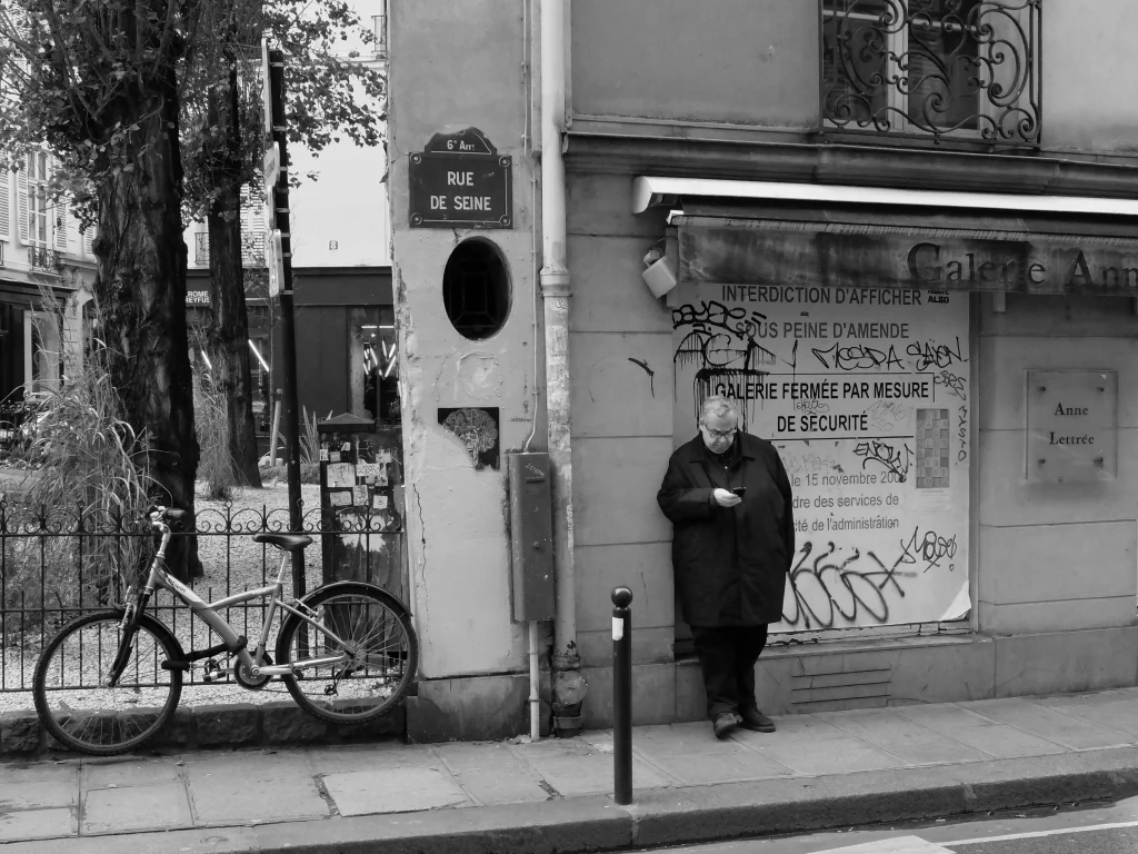 paris homme vélo 1